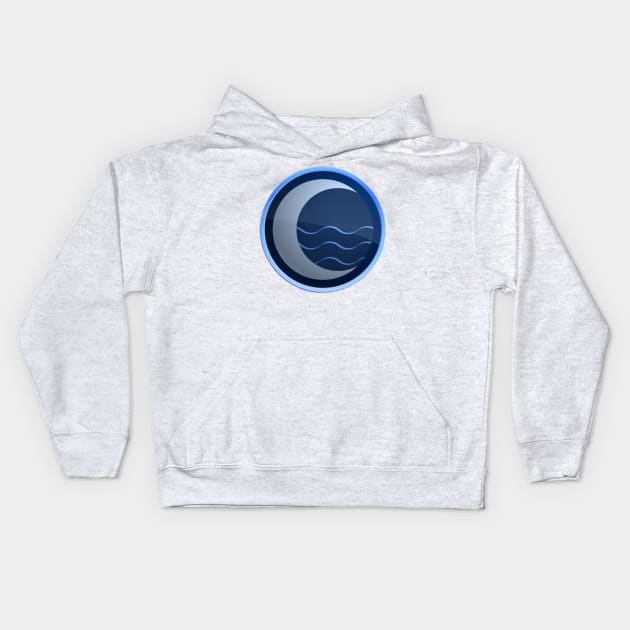 Symbol: Water Tribe Kids Hoodie by Clifficus